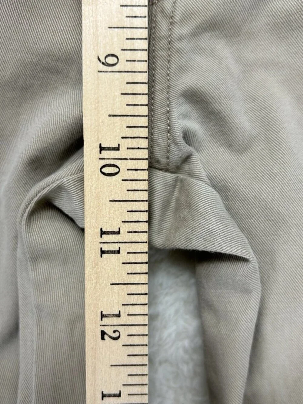 Polo Ralph Lauren Classic Fit Chino Pants Men 34x32 (33x31)‎ Beige 100% Cotton